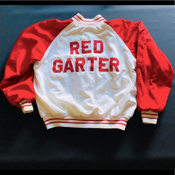 Vintage Wilson Red & White Bomber Jacket